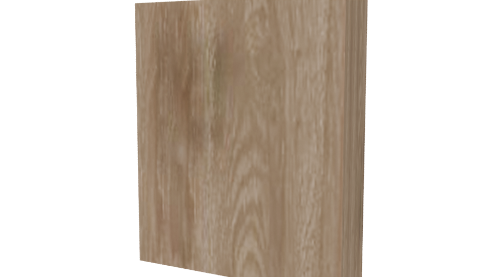 Stylish Wooden Storage Cabinet 3D - Professional 3D Model Render 6