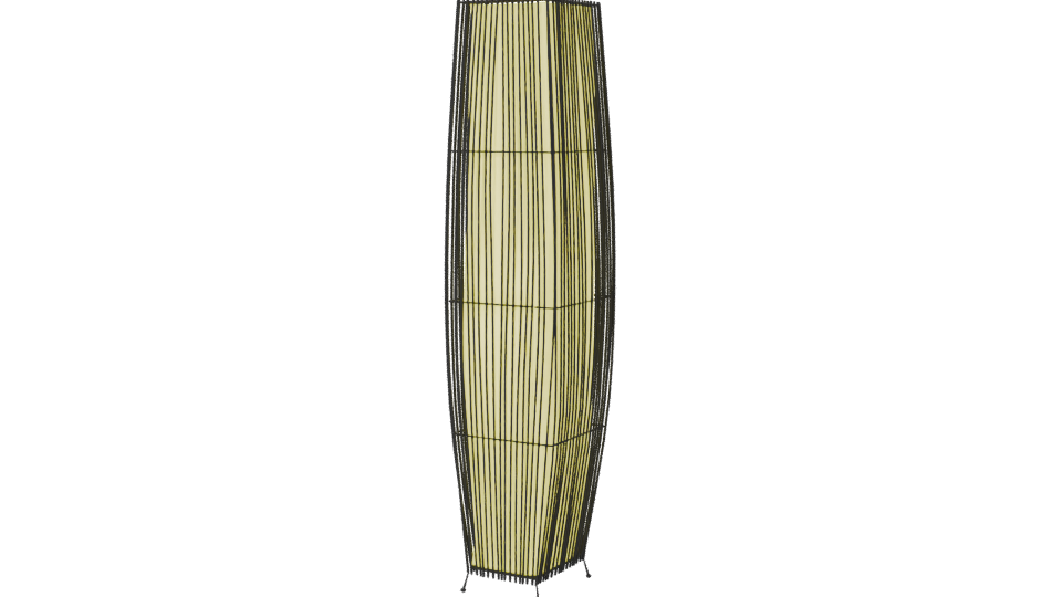 Elegant Floor Lamp 3D Model - Professional 3D Model Render 6