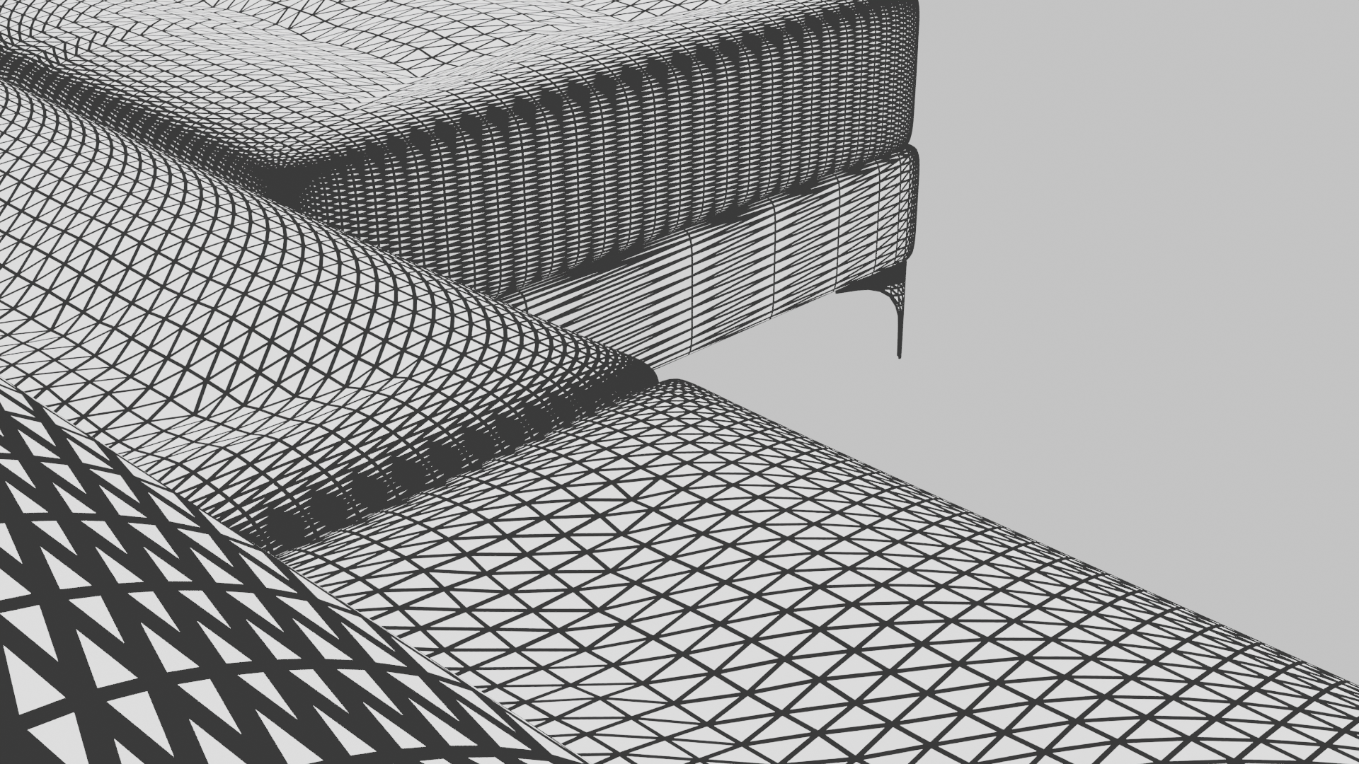 Contemporary Sectional Sofa Model 3D - Professional 3D Model Render 8