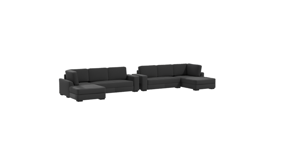 Stylish Modular Sofa Set 3D - Professional 3D Model Render 10