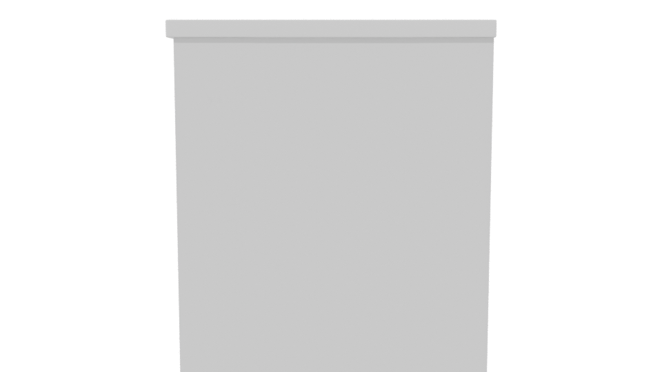 Stylish Modern Storage Box - Professional 3D Model Render 2