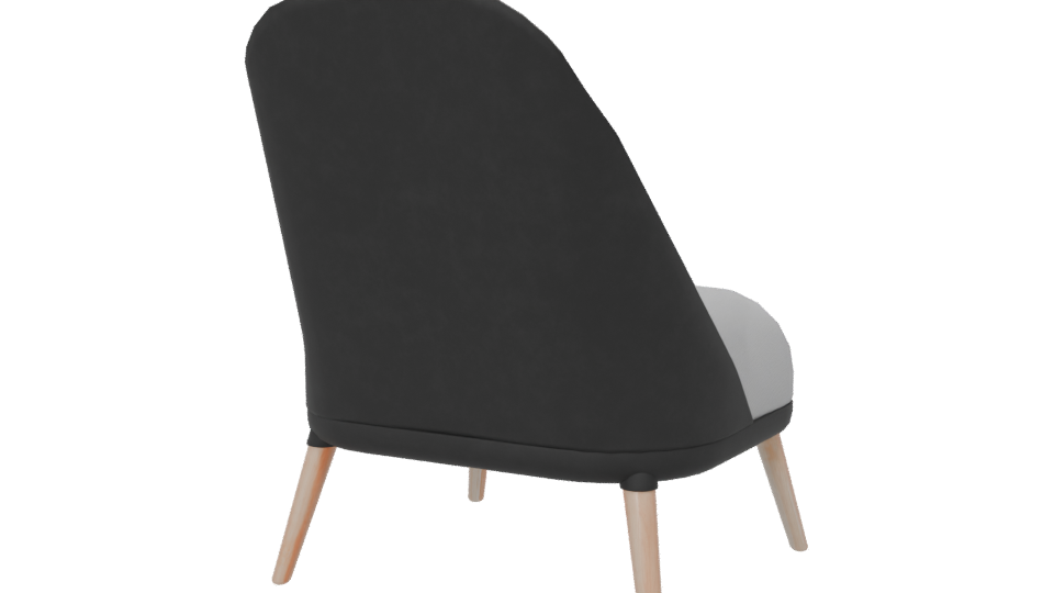 Contemporary Lounge Chair 3D Model - Professional 3D Model Render 6