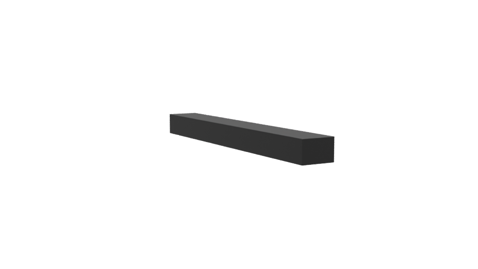Sleek Minimalist Display Shelf 3D - Professional 3D Model Render 13