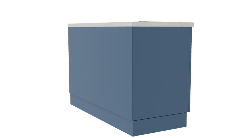 Contemporary Kitchen Island 3D Model - Professional 3D Model Render 7