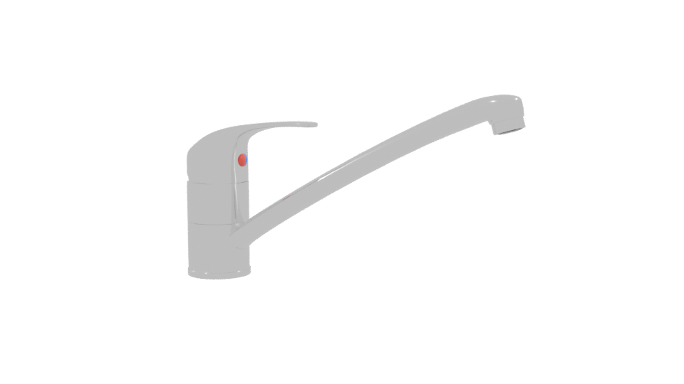 Sleek Chrome Beverage Dispenser 3D Model - Professional 3D Model Render 9