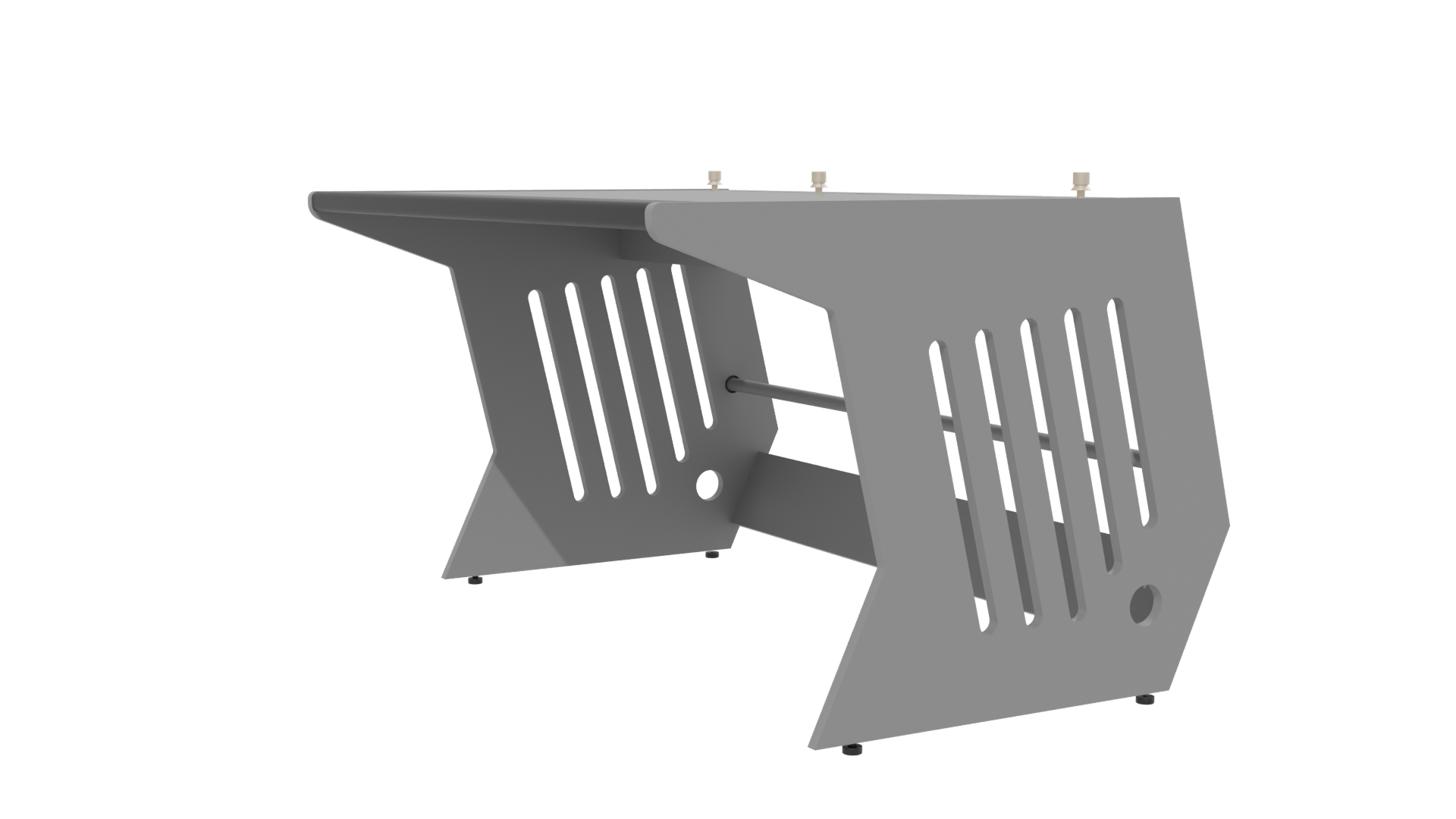 Sleek Modern Office Table 3D - Professional 3D Model Render 13