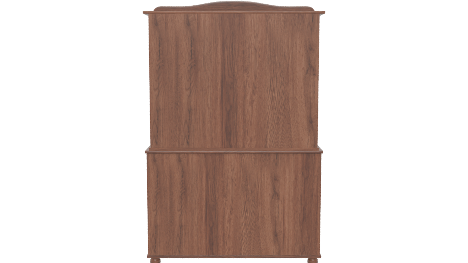 Classic Wooden Cabinet 3D Model - Professional 3D Model Render 5
