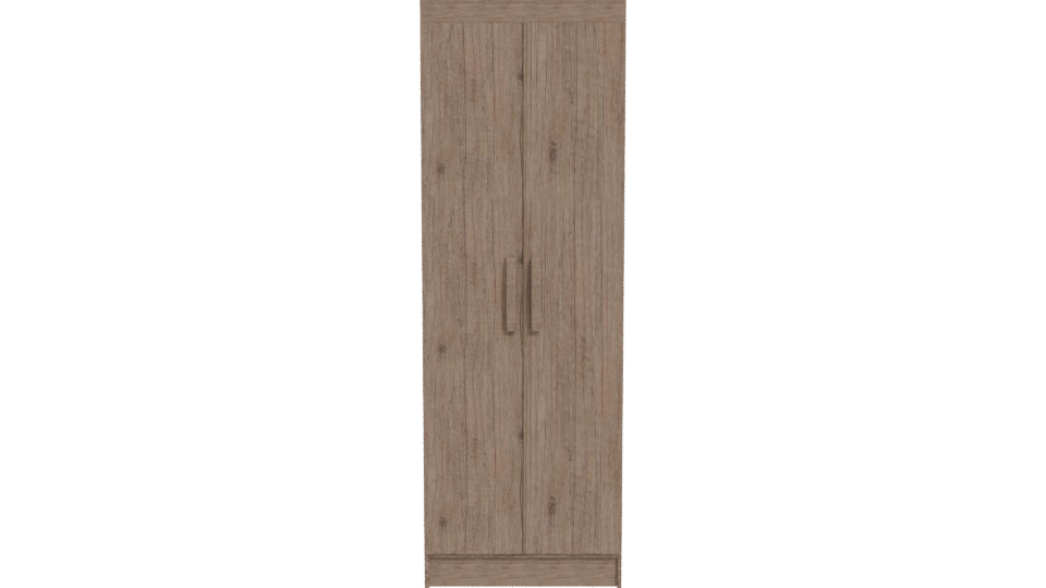 Stylish Wooden Storage Cabinet 3D - Professional 3D Model Render 11