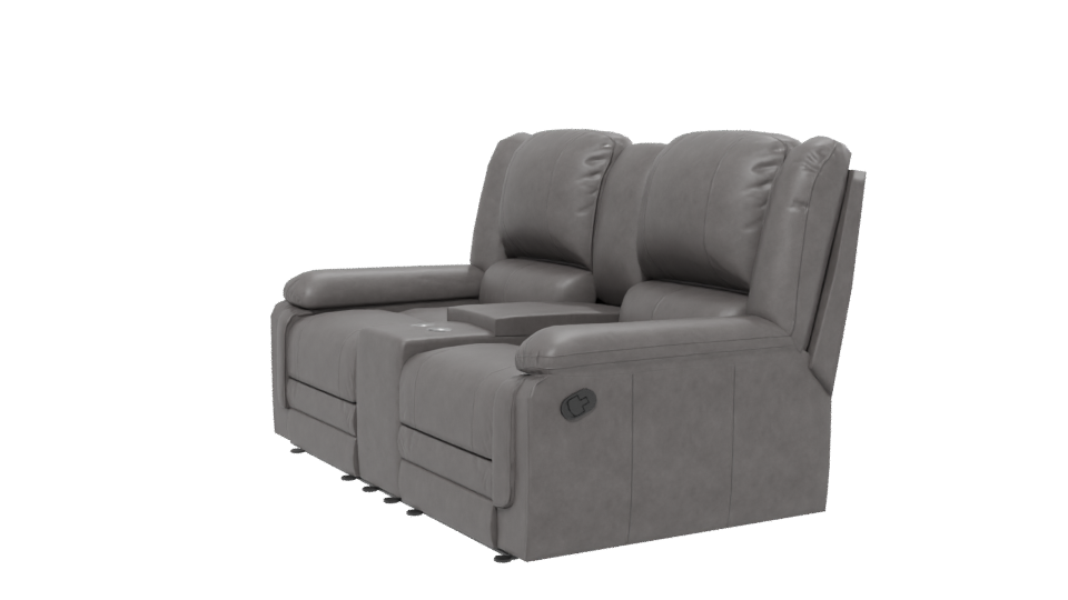 Luxury Reclining Sofa 3D Model - Professional 3D Model Render 13
