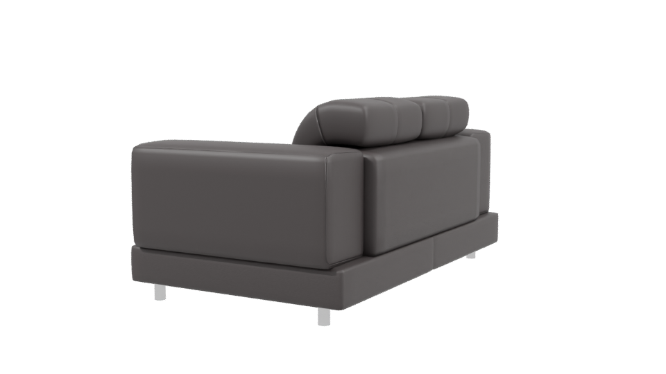 Praga Brown Sofa 3D Model - Professional 3D Model Render 3