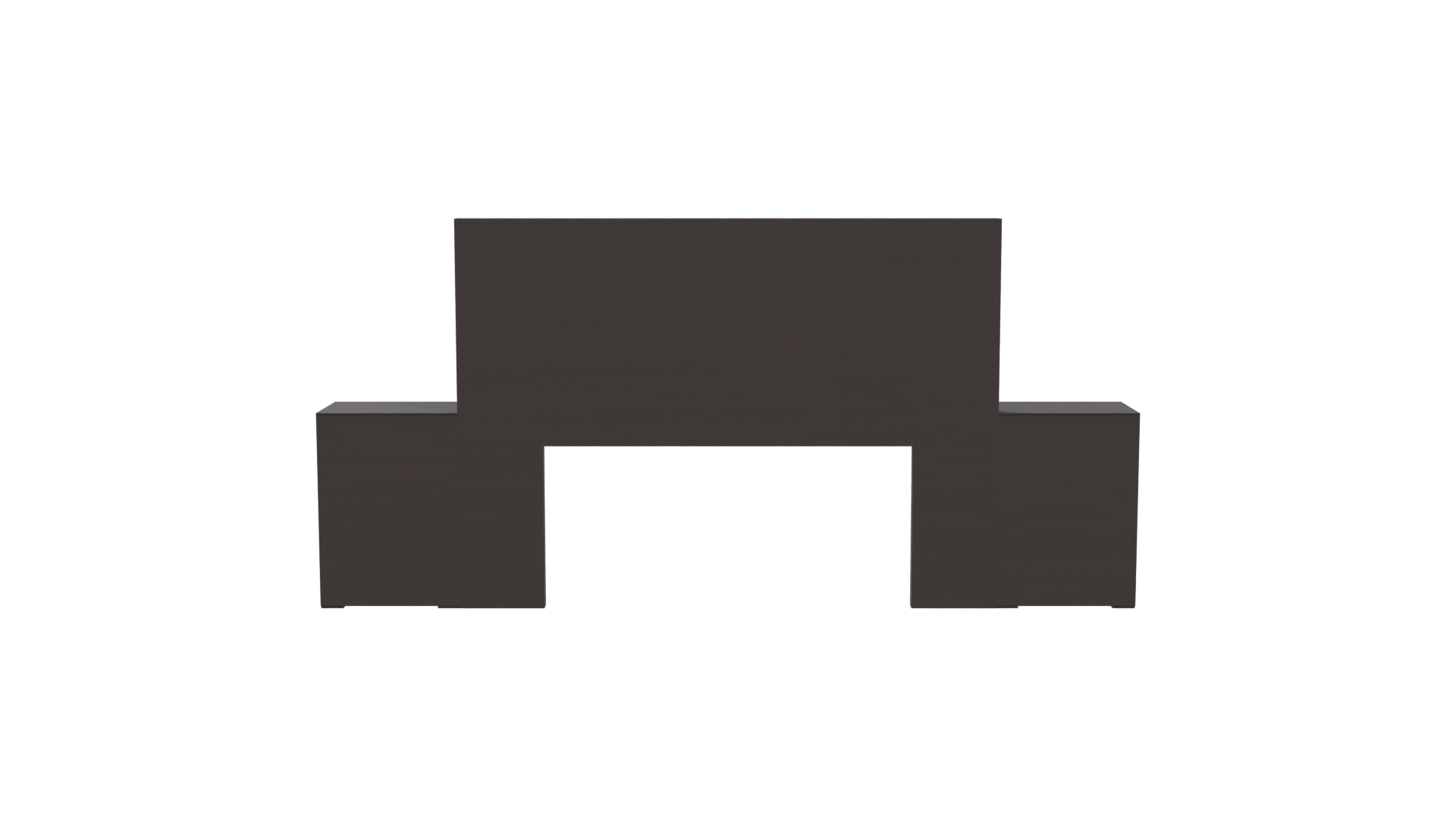 Contemporary Bed Frame Set 3D - Professional 3D Model Render 5