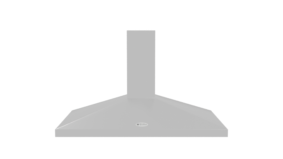 Sleek Kitchen Range Hood Model - Professional 3D Model Render 11