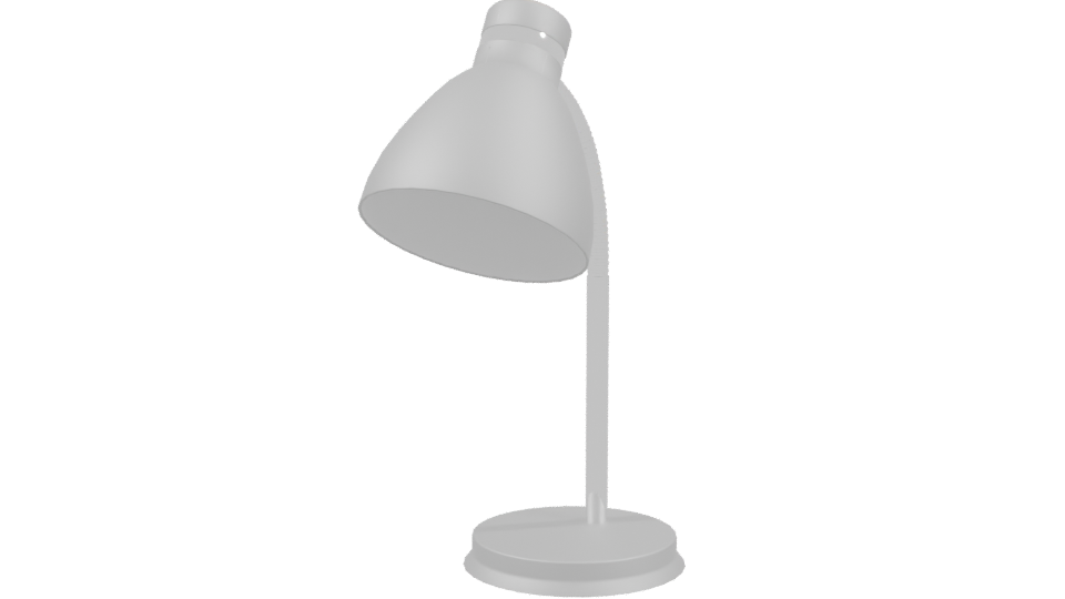 Stylish Modern Desk Lamp 3D - Professional 3D Model Render 3