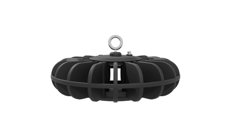 CAMPANA HIGH BAY 100W 3D Model - Professional 3D Model Render 5