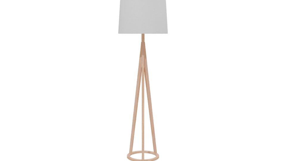 Stylish Minimalist Floor Lamp 3D - Professional 3D Model Render 13