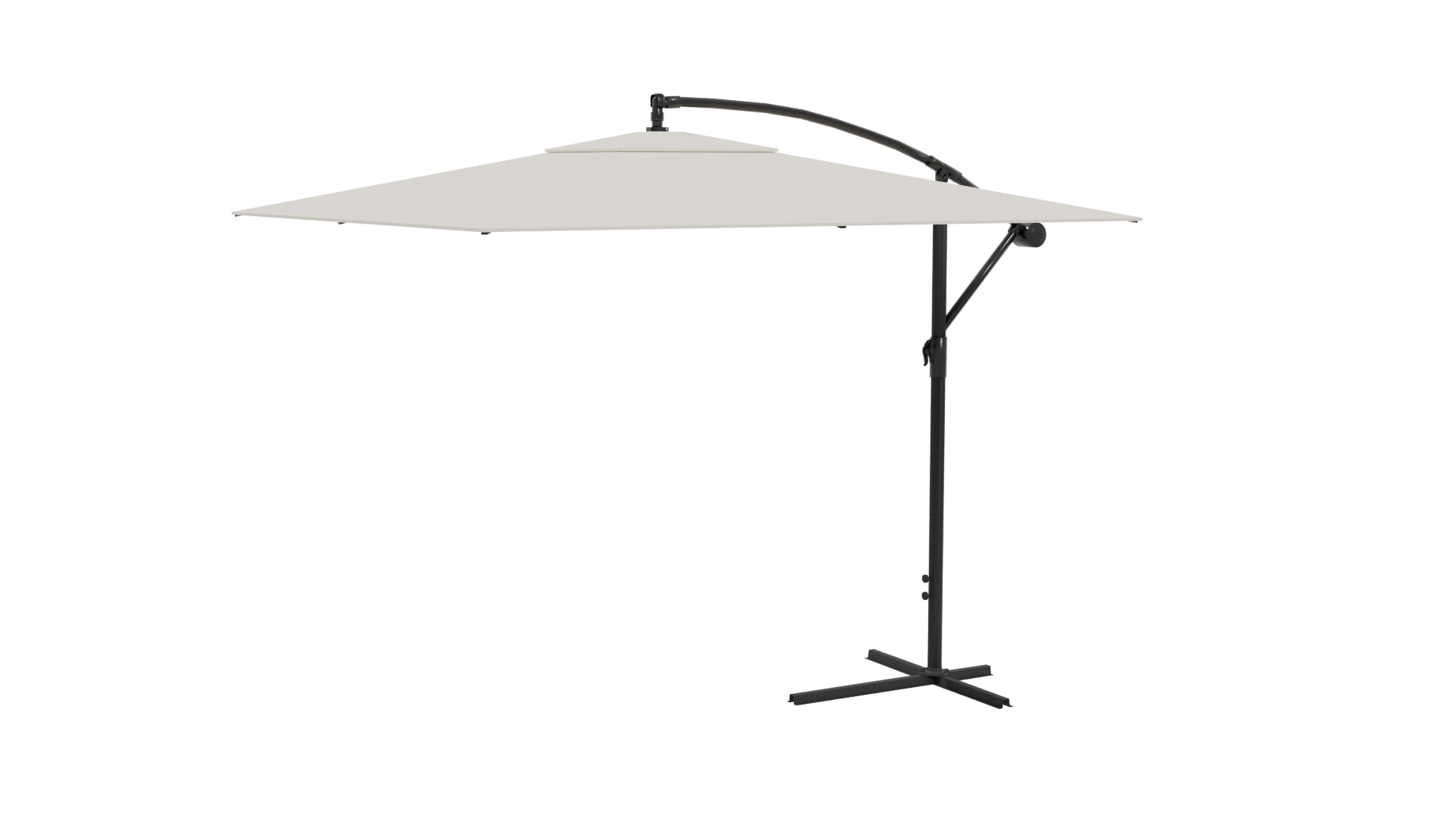 Stylish Outdoor Umbrella 3D Model - Professional 3D Model Render 16