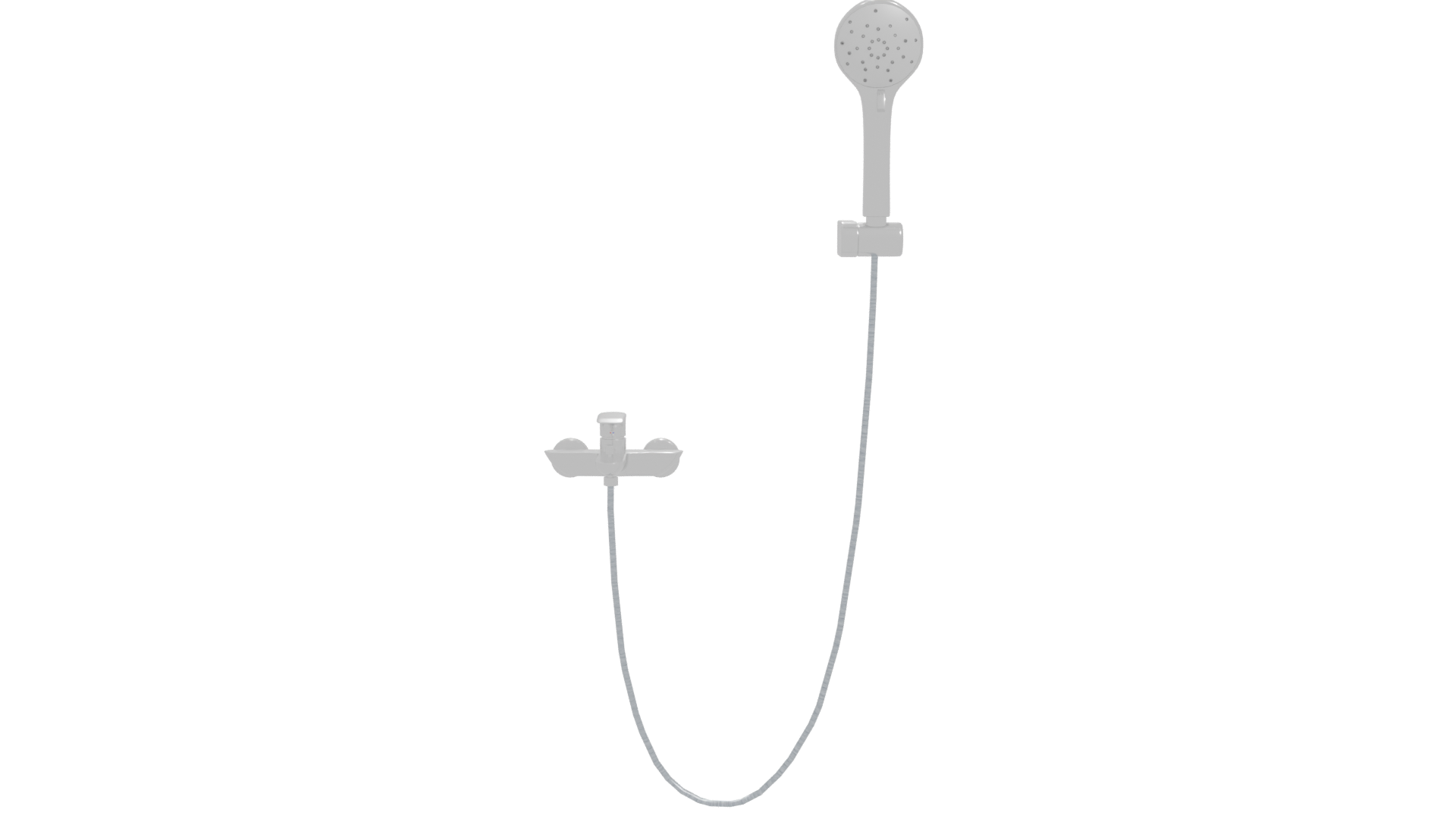 Contemporary Shower Head 3D Model - Professional 3D Model Render 23