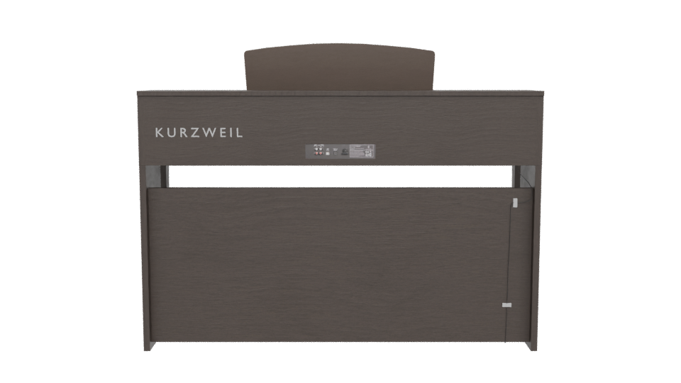 Stylish Digital Piano Model - Professional 3D Model Render 5