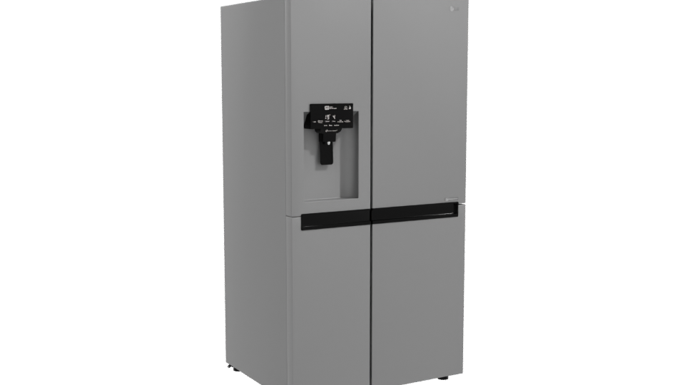 Stylish Refrigerator 3D Model - Professional 3D Model Render 10