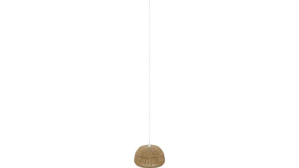 Stylish Woven Pendant Light 3D Model - Professional 3D Model Render 6