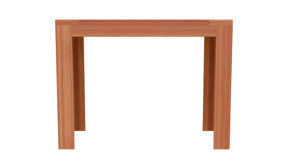 Stylish Wooden Table Model 3D - Professional 3D Model Render 5