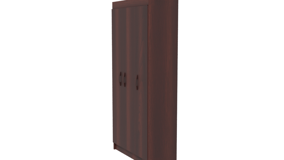 Stylish Wooden Storage Cabinet 3D Model - Professional 3D Model Render 13