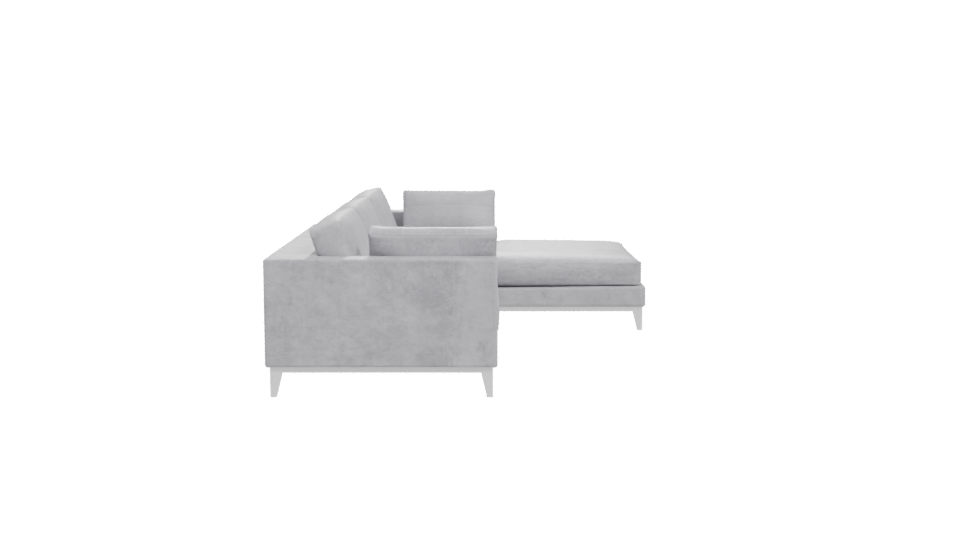 Modern Sofa Sectional Model 3D - Professional 3D Model Render 11