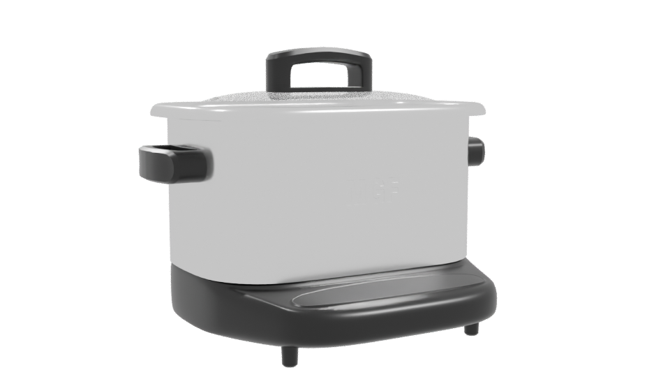 Stylish Multi-Cooker 3D Model - Professional 3D Model Render 10