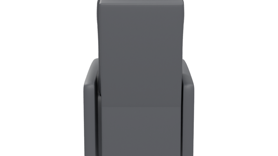 Luxurious Reclining Armchair Model - Professional 3D Model Render 5