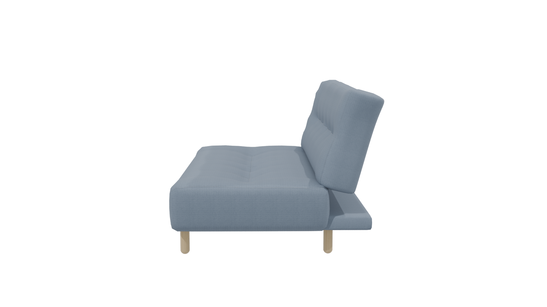 Contemporary Fabric Sofa 3D Model - Professional 3D Model Render 2