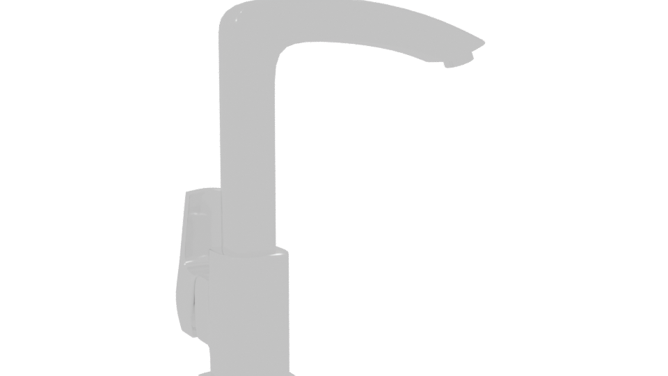 Sleek Modern Faucet Model 3D - Professional 3D Model Render 7
