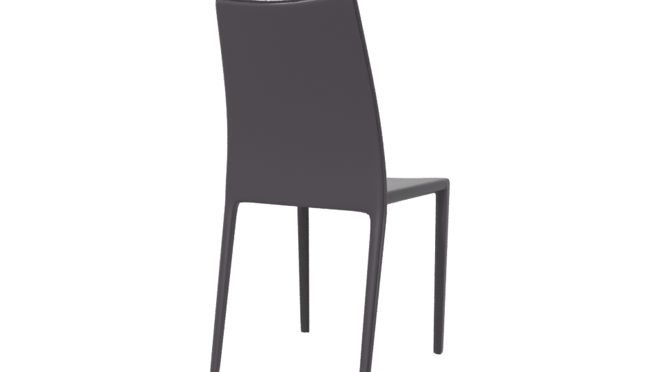 Sleek Modern Dining Chair 3D Model - Professional 3D Model Render 6