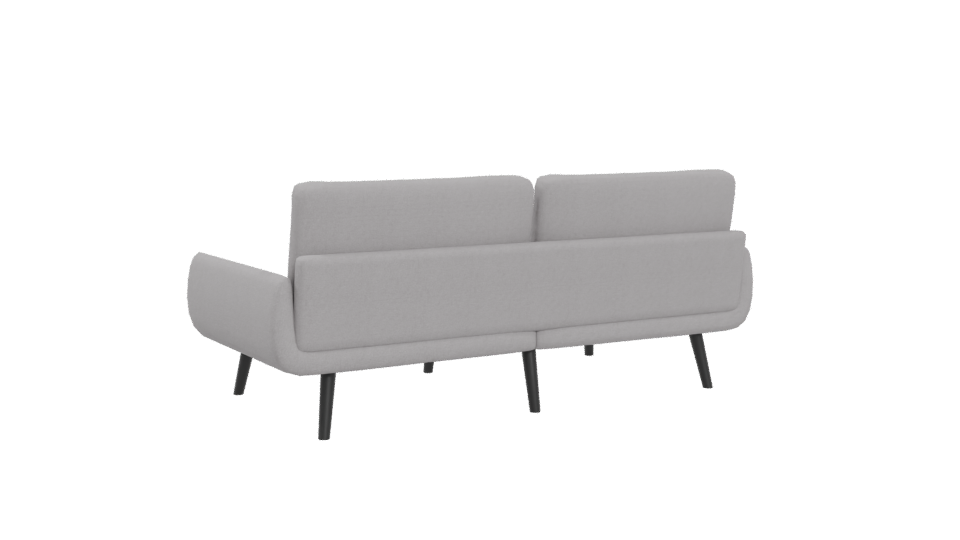 Elegant Minimalist Sofa Model - Professional 3D Model Render 4