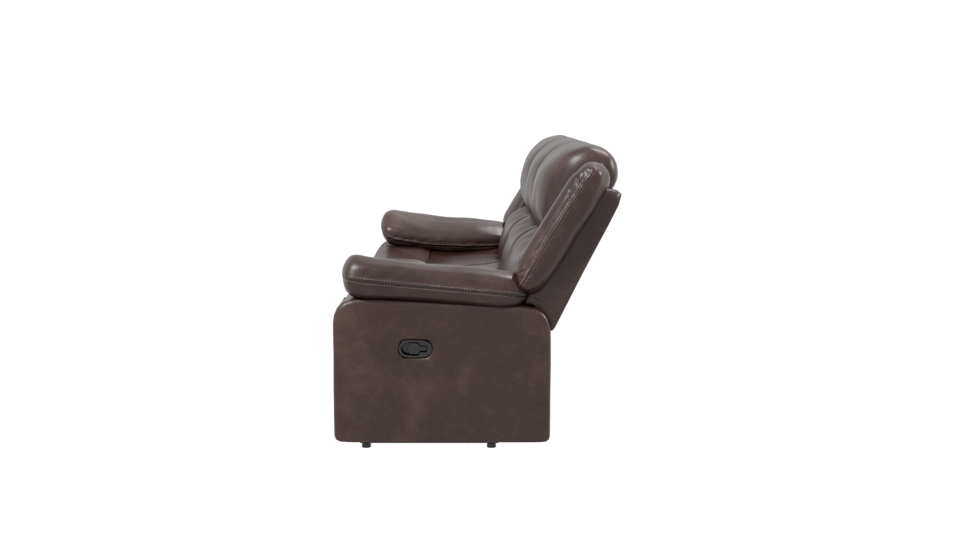 Stylish Reclining Sofa 3D Model - Professional 3D Model Render 2