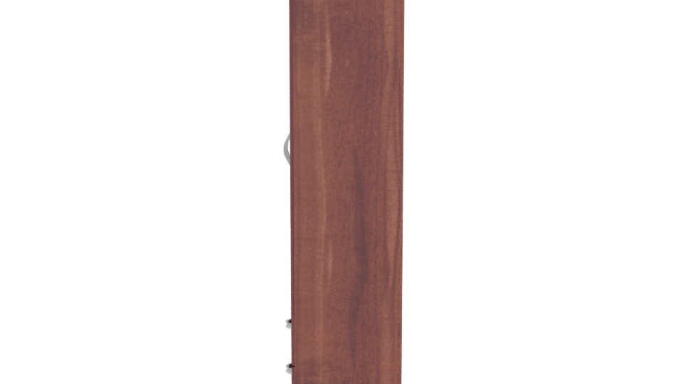 Stylish Wooden Storage Cabinet 3D - Professional 3D Model Render 2