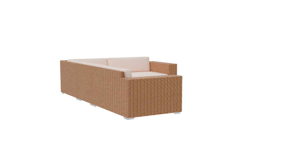 Pucusana Sectional Sofa Model 3D - Professional 3D Model Render 7
