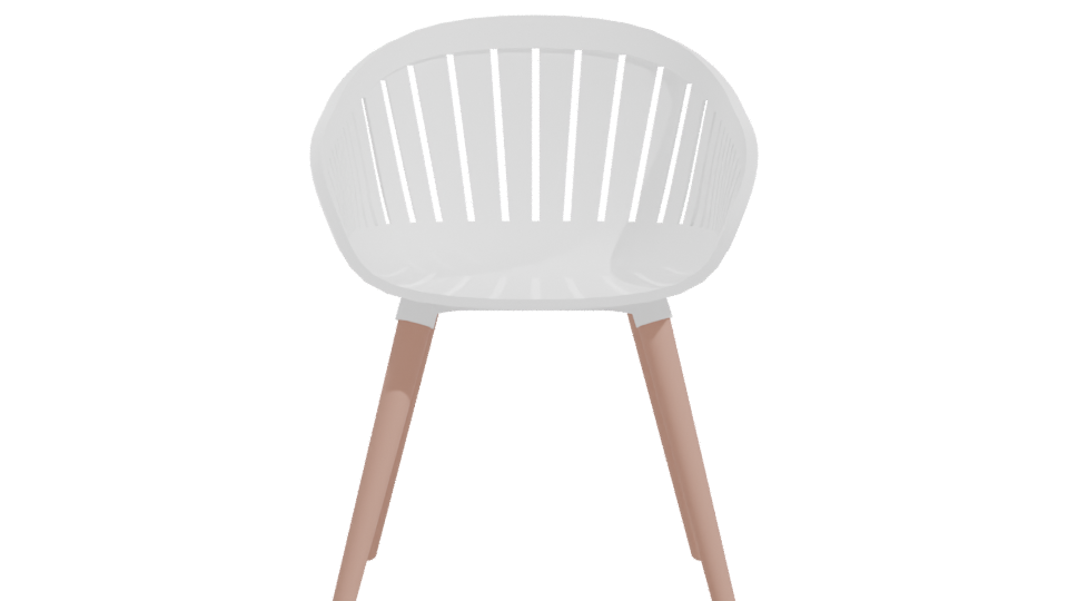 Stylish Modern Chair 3D Model - Professional 3D Model Render 11