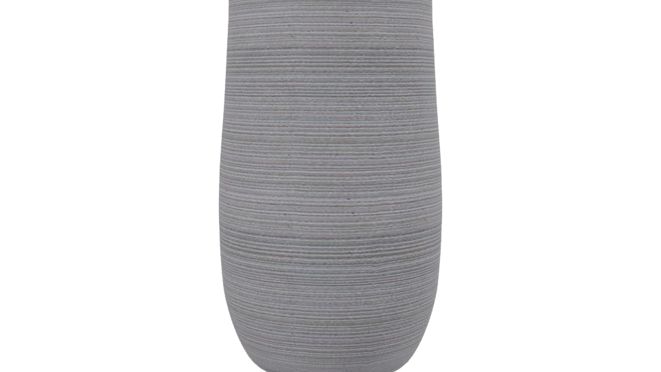 Stylish Modern Ceramic Vase 3D - Professional 3D Model Render 2