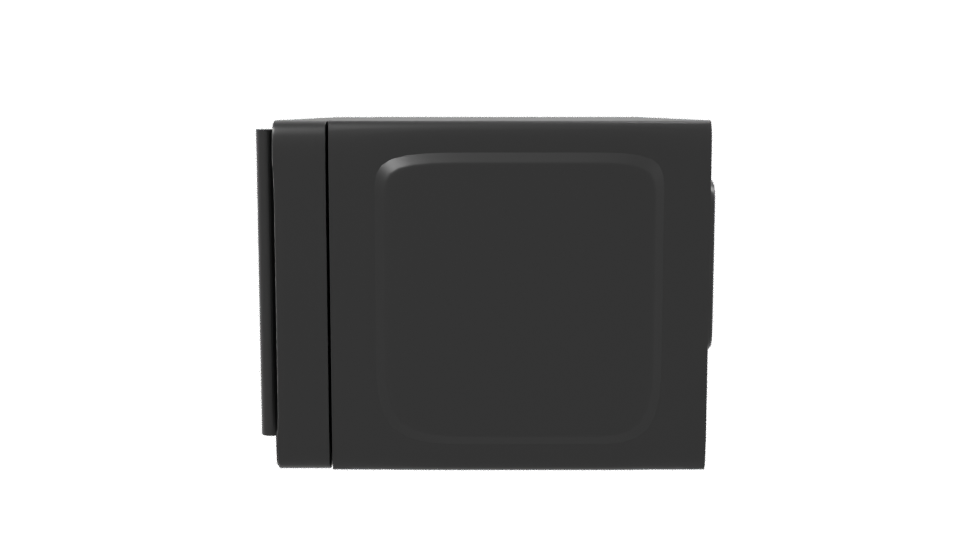 Sleek Kitchen Microwave Model - Professional 3D Model Render 2