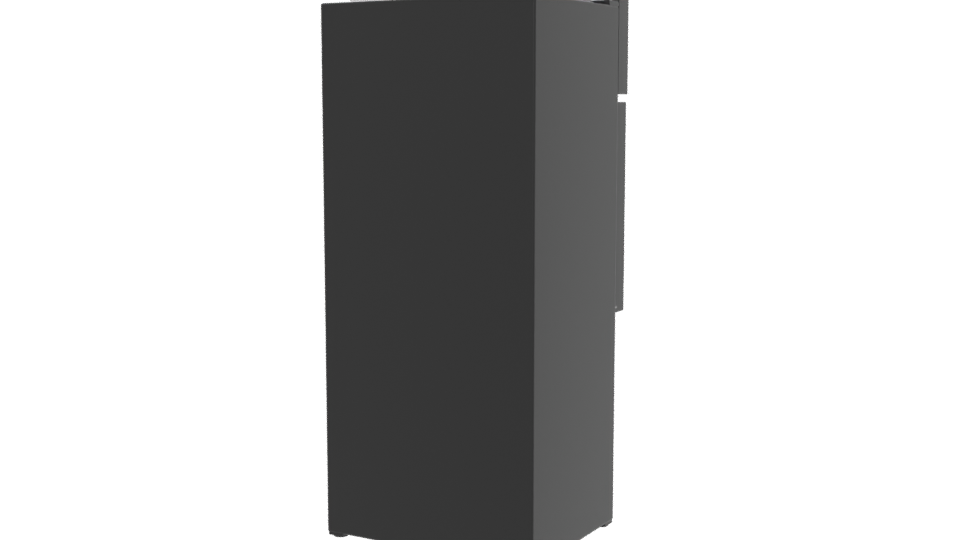 Sleek Modern Refrigerator 3D - Professional 3D Model Render 6
