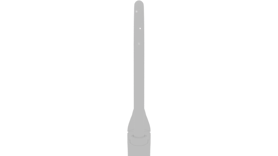 Sleek Modern Kitchen Faucet 3D Model - Professional 3D Model Render 5