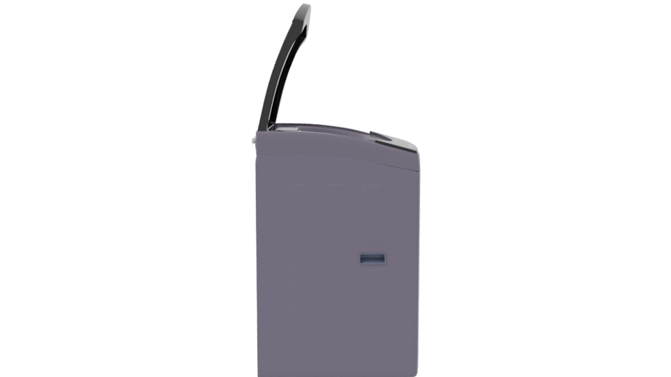 Stylish Top-Loading Washing Machine 3D - Professional 3D Model Render 8