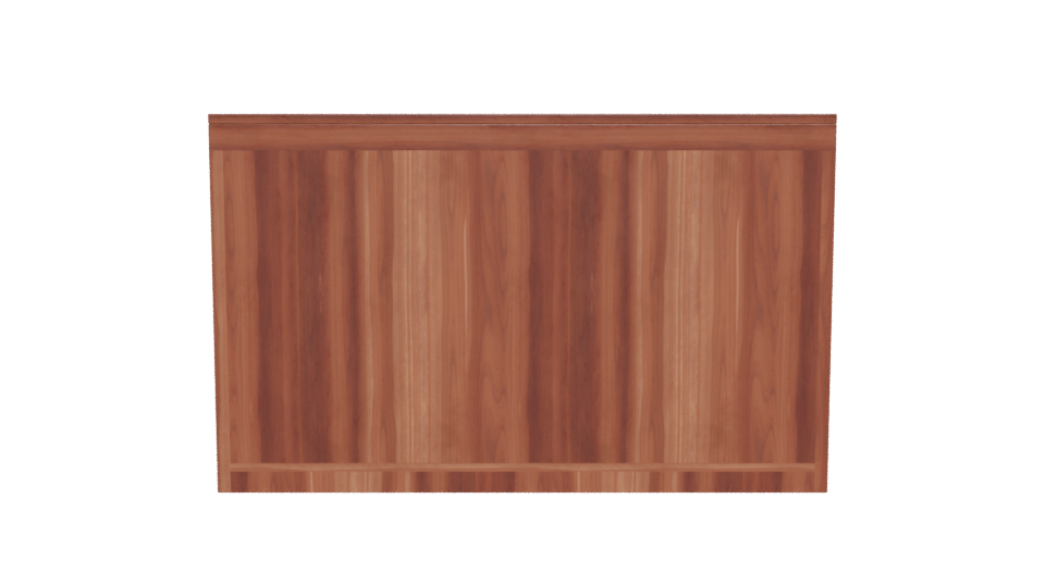 Stylish Wooden Console Table 3D - Professional 3D Model Render 5