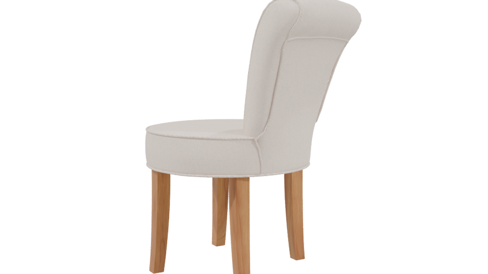 Stylish Modern Accent Chair 3D Model - Professional 3D Model Render 3