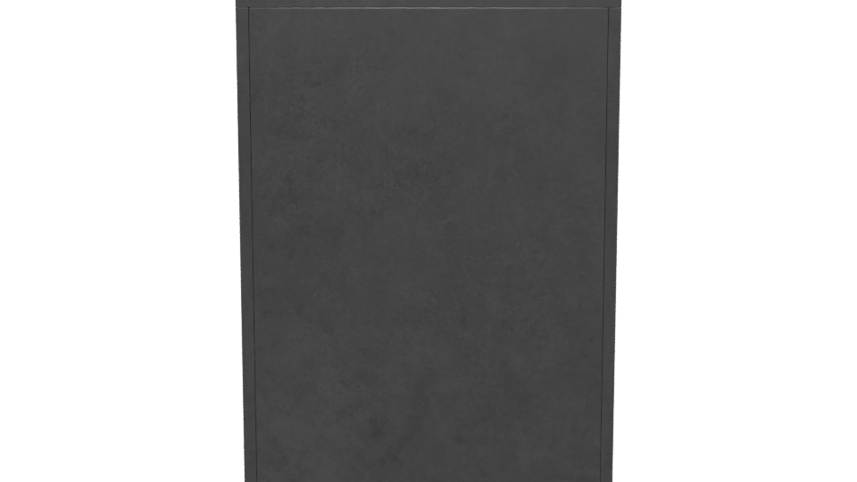 Modern Minimalist Drawer Unit - Professional 3D Model Render 5