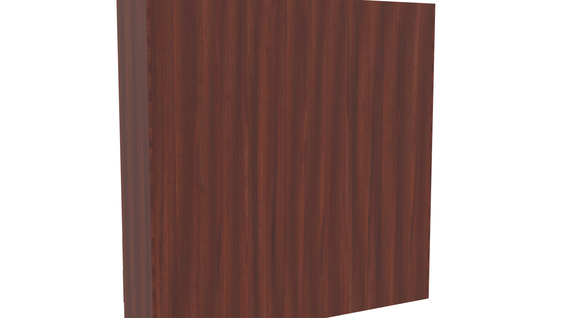 Elegant Wooden Wardrobe 3D Model - Professional 3D Model Render 4