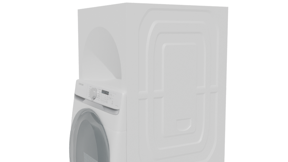 Samsung Digital Washer Dryer 3D Model - Professional 3D Model Render 13