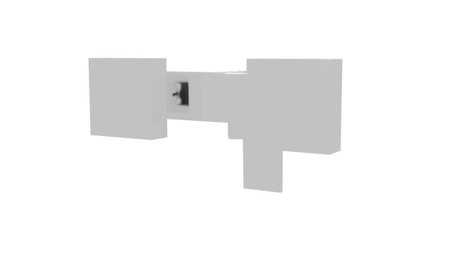 Contemporary Wall Mounted Faucet 3D - Professional 3D Model Render 6