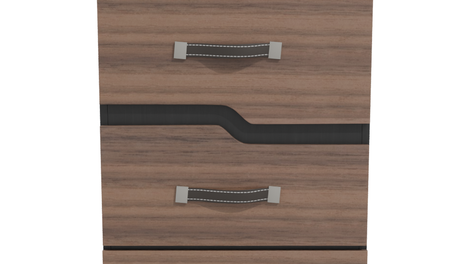 Buró Andalucia Nogal/Chocolate 3D - Professional 3D Model Render 11