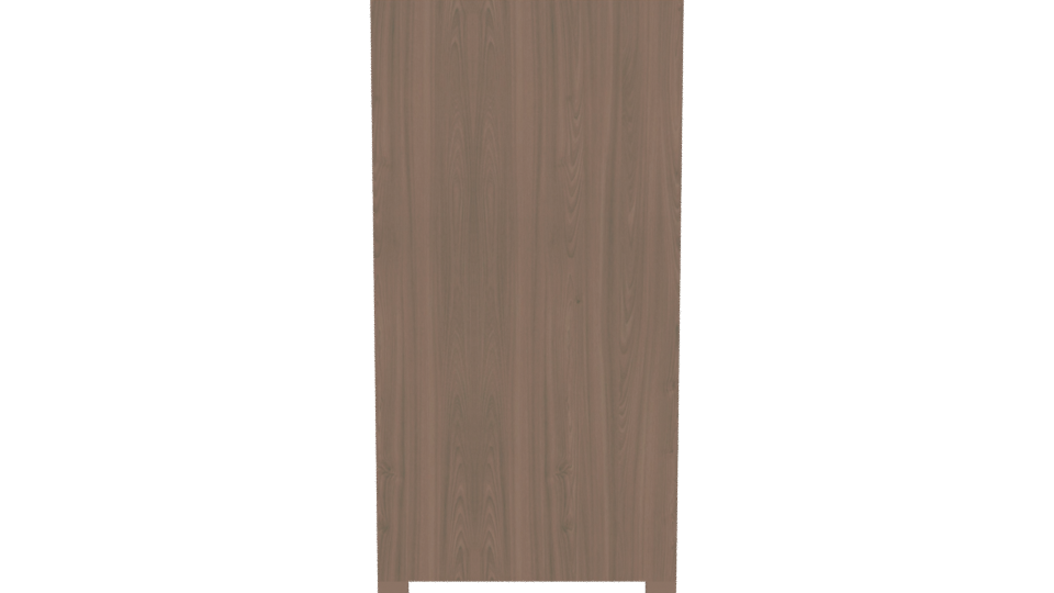Stylish Wooden Wardrobe 3D Model - Professional 3D Model Render 5